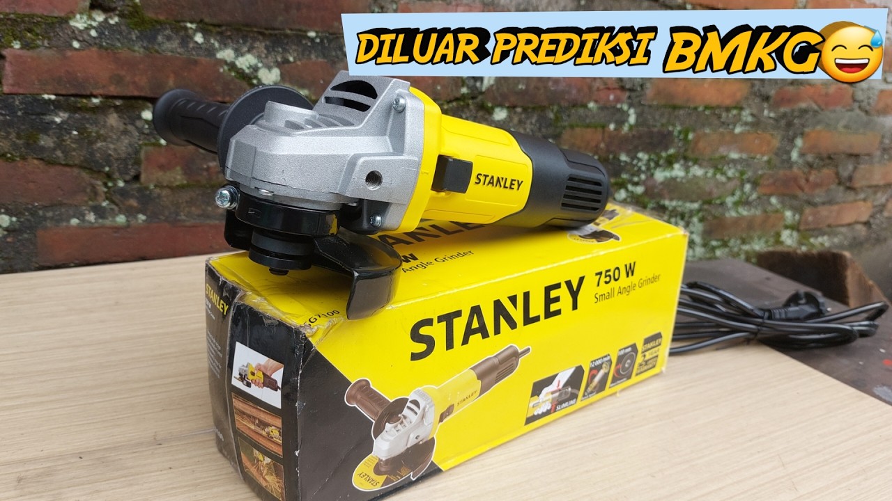 WOW..! gerinda murah tapi tenaga badak, Stanley SG7100