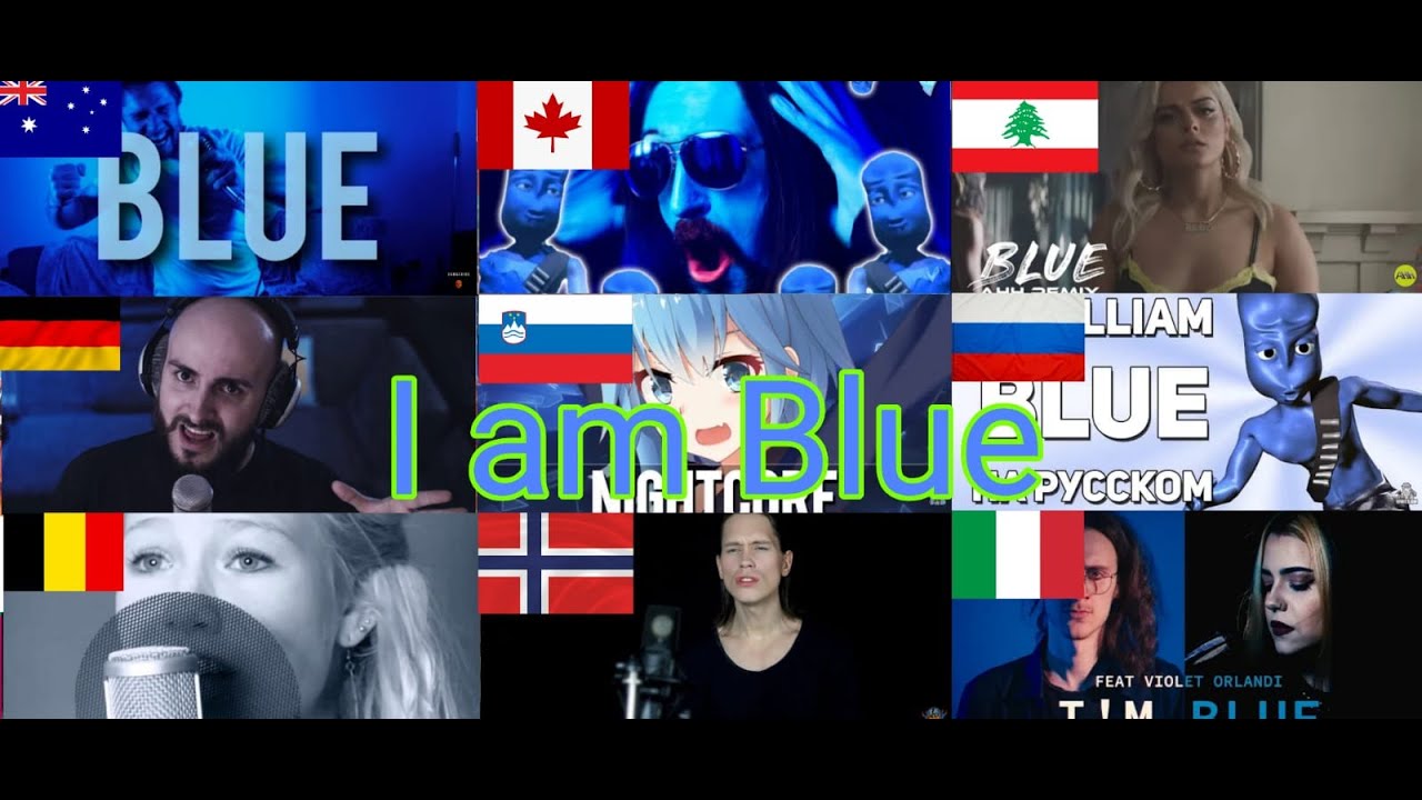 who sang better than 10 countries Blue cover