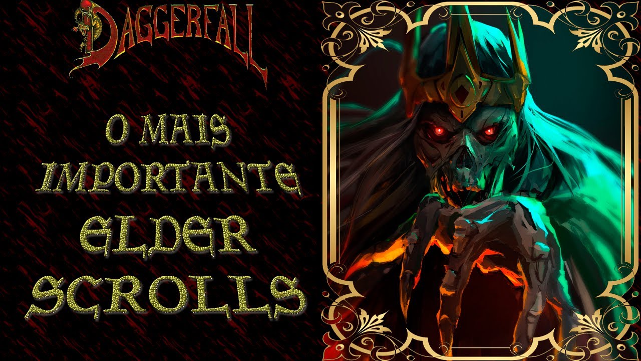 A HISTÓRIA E ANÁLISE DE DAGGERFALL O JOGO MAIS AMBICIOSO DA BETHESDA - RETROSPECTIVA