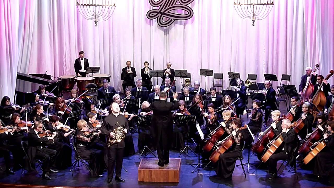 Strauss Concerto №1 for horn (  S.Davydov - horn 01.10.2015 )