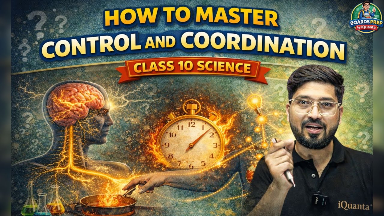 How to Master Control and Coordination in 10 Minutes | Class 10 Science