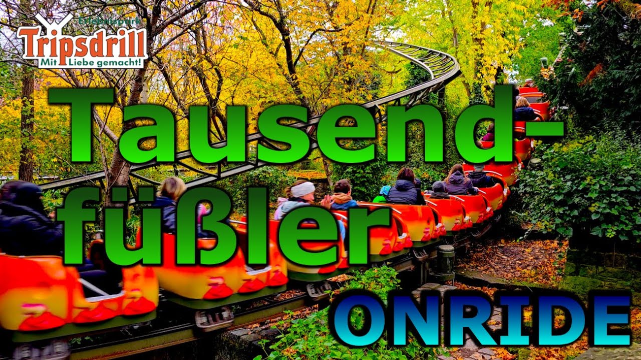 Onride: Tausendfüßler in Tripsdrill l POV l 4K