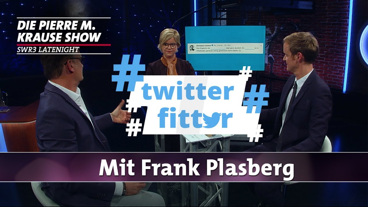 Twitter Fitter mit Frank Plasberg und Brigitte Büscher