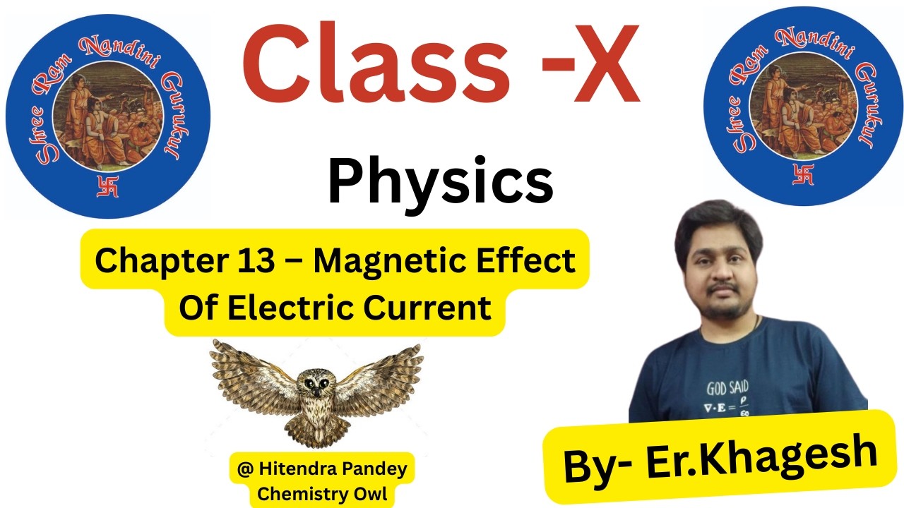 Magnetic Effect Of Electric Current class 10 By-Er.Khagesh🔥🔥🔥🔥🔥