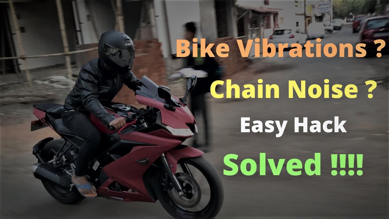 Bike Vibration's and chain noise ? 5 Mins Easy Chain cleaning | Solved !