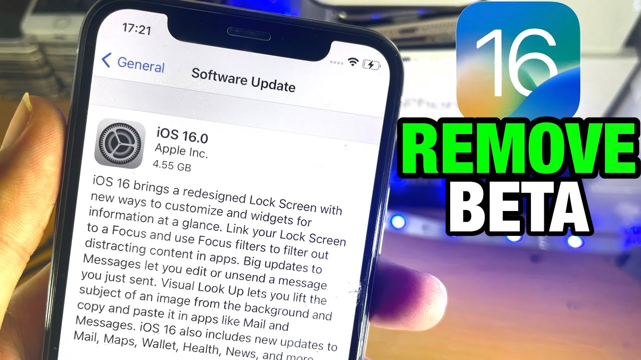 How To REMOVE iOS Beta - Uninstall/Delete iOS Profile & Install New iOS OFFICIAL!
