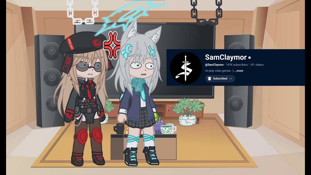 [Gacha Nebula] Nikke + BA React to Samclaymor