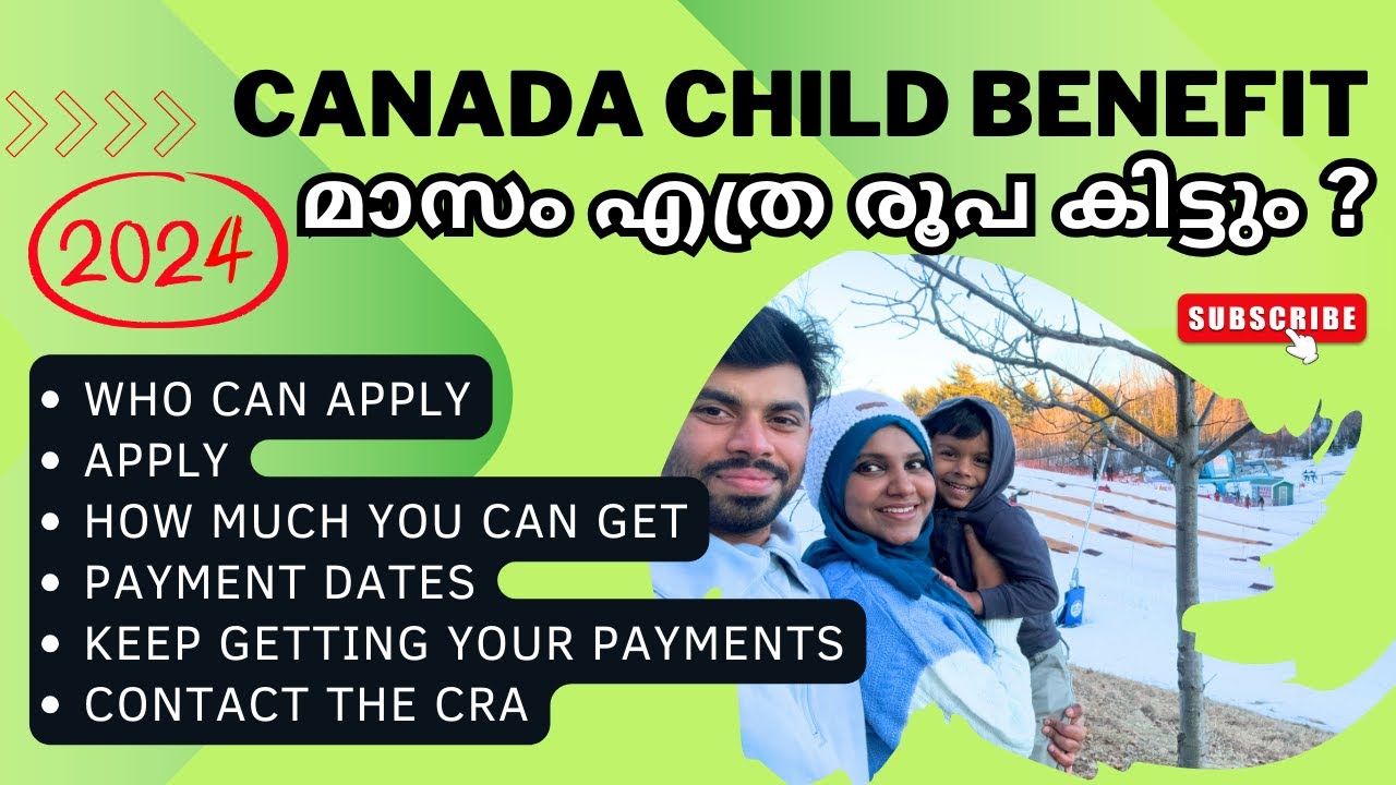 Canada Child Benefit Explained in Malayalam #canada #ccb #child #benefits #benefit #childcare #ircc