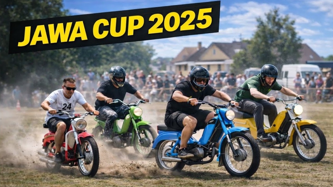 JAWA CUP 2025 – Legendy ožívají! Závod pionýrů 550, 555, 05, 20, 21, 23  Rejta