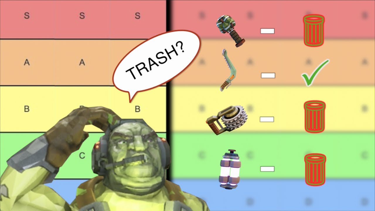 The Grenades of Deep Rock Galactic