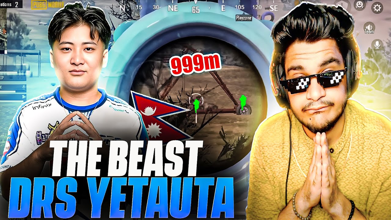 🥵THE ULTIMATE HA)KER IN🇳🇵DRS LINEUP *DRS YETAUTA JD* Best Moments in Pubg Mobile