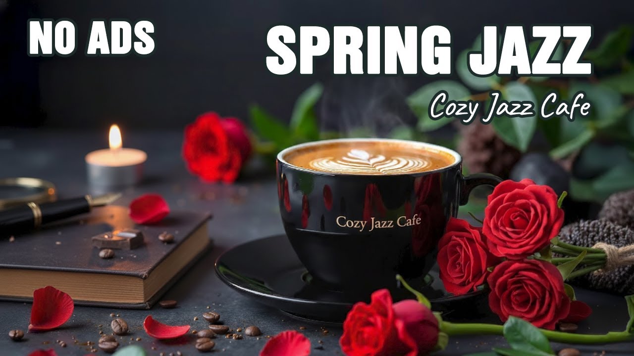 Good Mood Spring Jazz ☕ Delicate Jazz Cafe Music & Soothing Bossa Nova Cafe for Great Moods