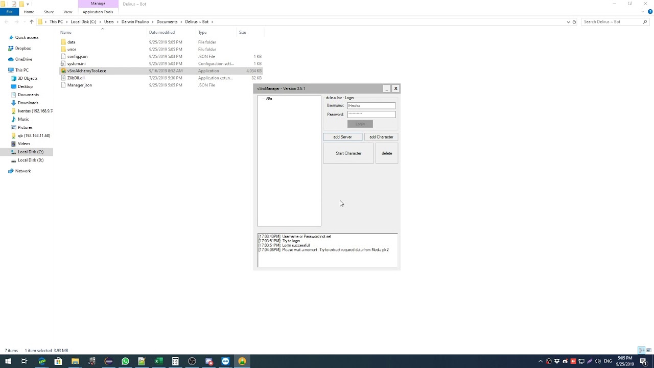 vSroAlchemyTool