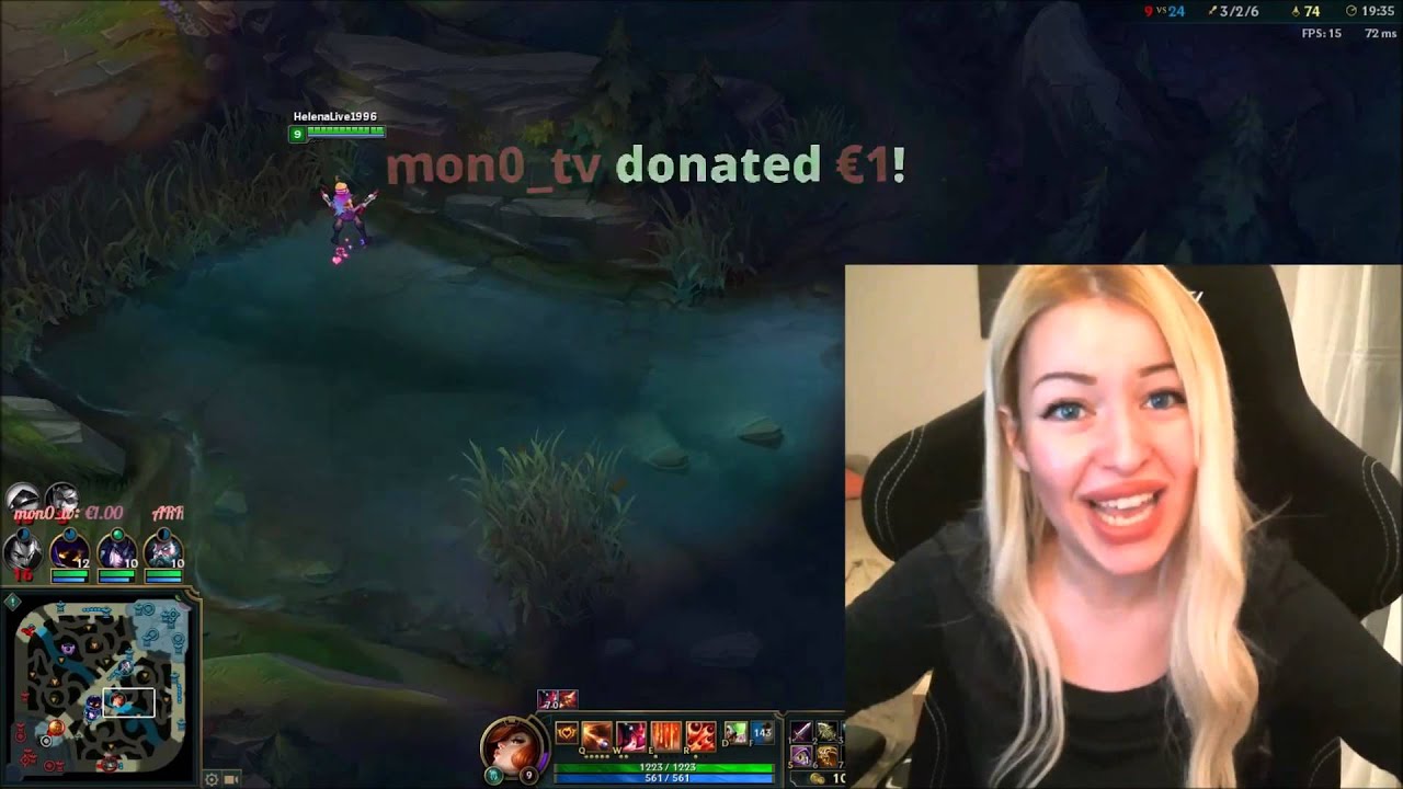 HelenaLive (LUX IRL) GETS €5000 DONATION!
