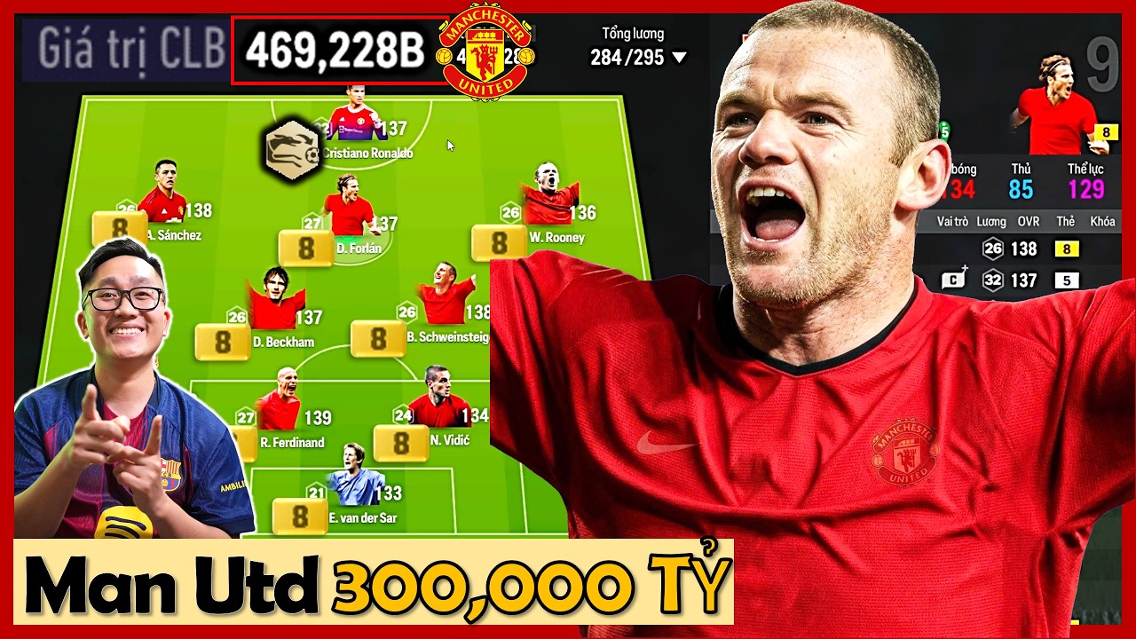 Vua Chúa 300,000 Tỷ MẠNH NHẤT TẦM GIÁ I Love Mang Về Siêu Đội Hình MAN UTD Cực Đẹp Đầu Năm 2026