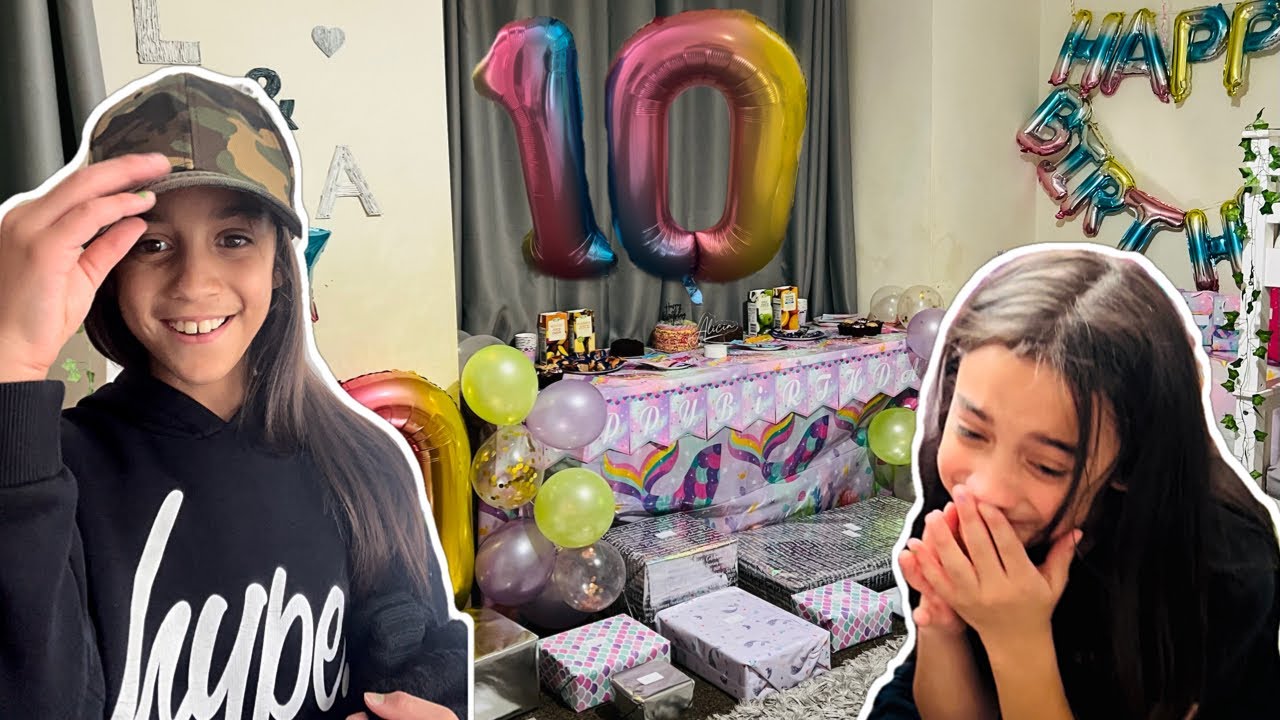 ALICIA’S 10TH BIRTHDAY MORNING OPENING PRESENTS| ** EMOTIONAL** APPLE  HAUL** | The Bowie Family