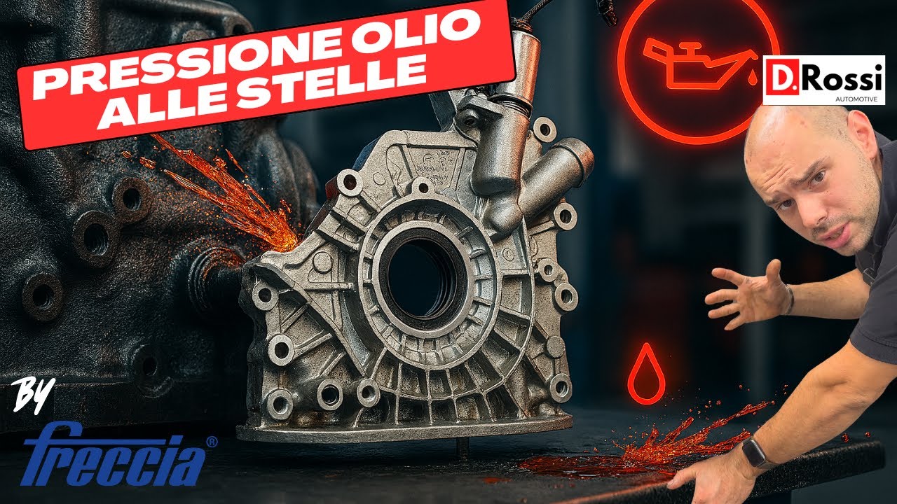 Pressione Olio Impazzita Errore P15A0 nascondeva una Pompa Olio con un PROBLEMA Come Funziona ?