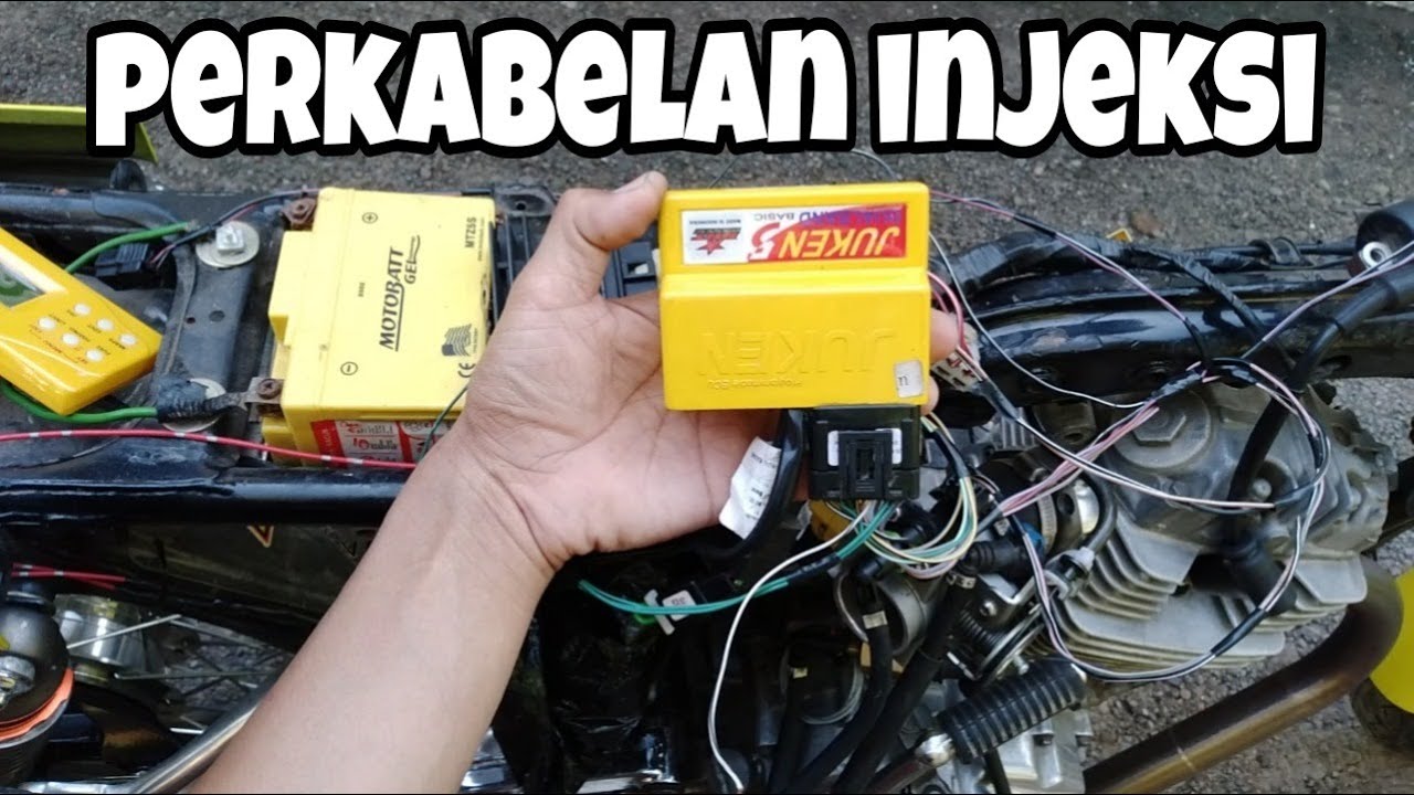Jalur kelistrikan CB / GL injeksi totalloss ( ECU progammable )