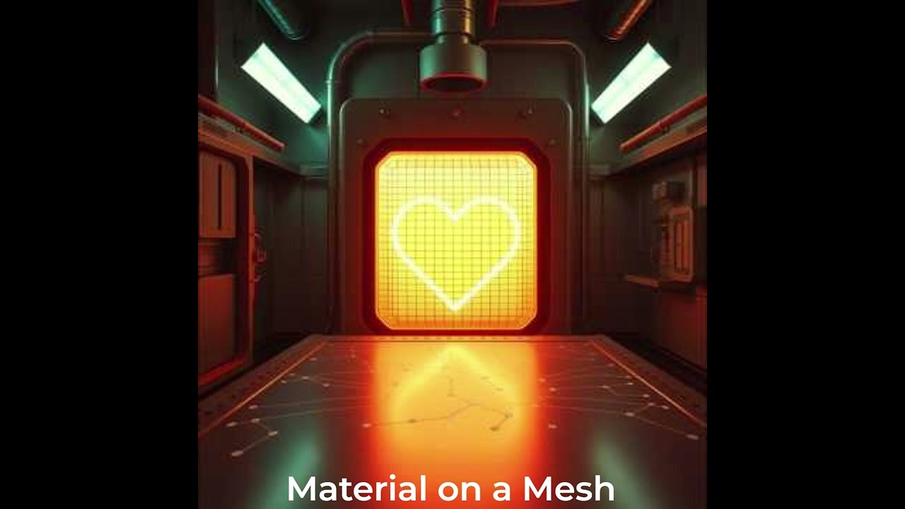 Material on a Mesh