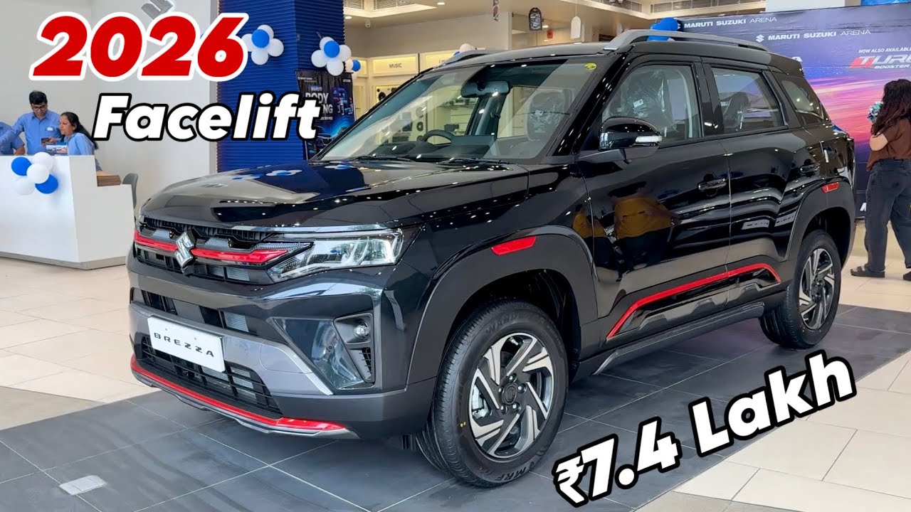 Maruti Suzuki Brezza ZXI+ Turbo Black 2026 🔥 | Top Model Full Review | Price, Features & Mileage 