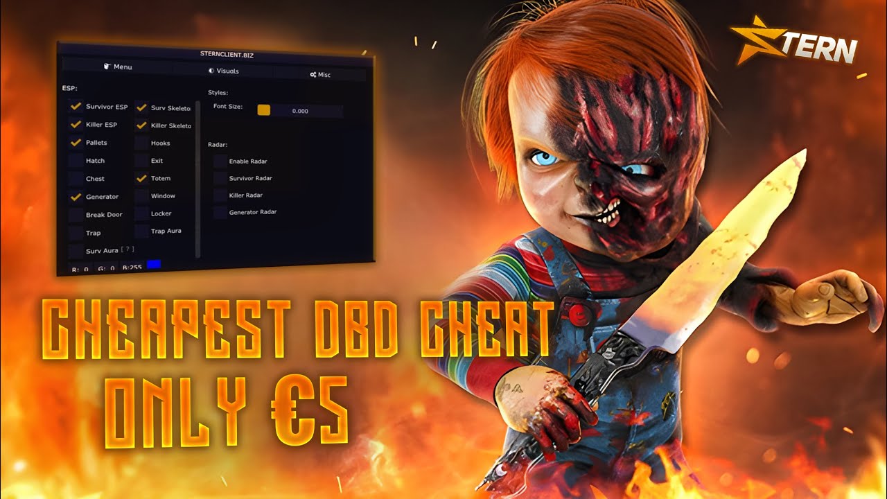 🌟 Destroying DBD as Killer with Stern (Cheat Gameplay) 🌟
