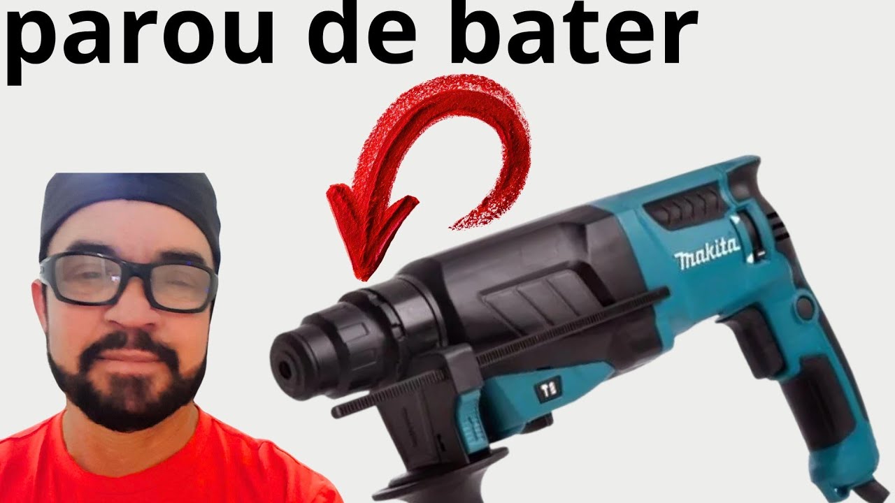 MARTELO MAKITA PAROU DE BATER QUER DESCOBRIR O DEFEITO ? SOIGA NO VÍDEO