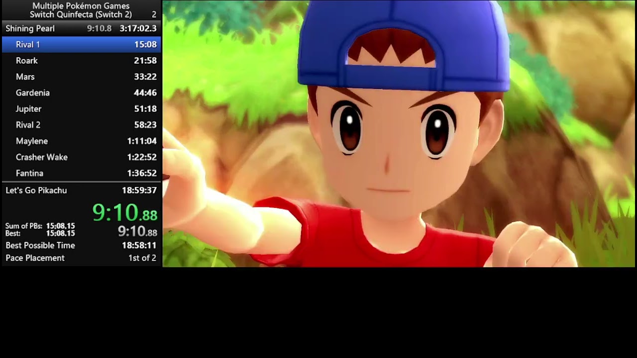 Switch 2 Pokémon Speedrun Quinfecta in 19:13:23 (1/2)