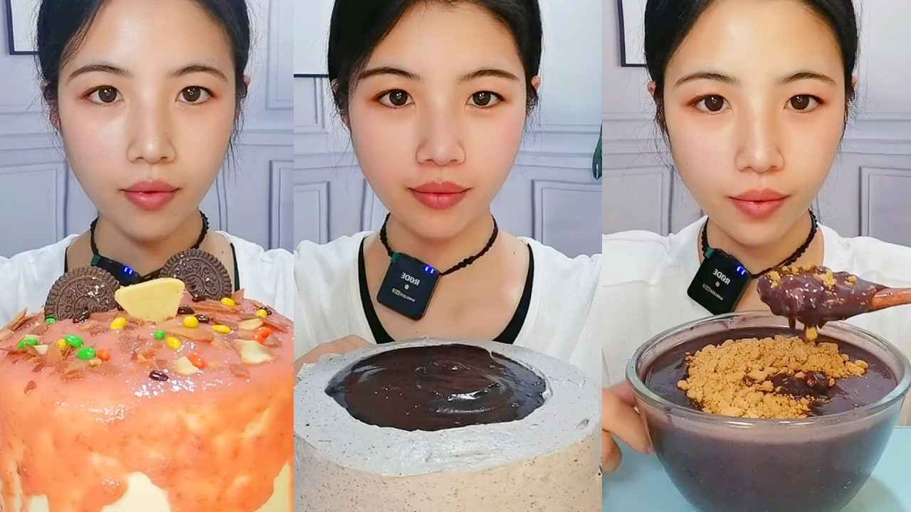 Homemade Cake and Brownie Eating Show | Calm Dessert Mukbang #58