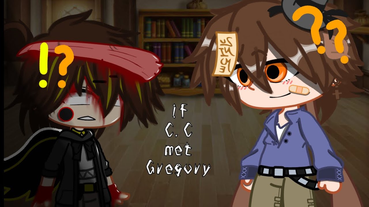 If C.C met Gregory||GLAMIKE AU||Cringe, as always||Ft. NightmareFredbear & Nightmare