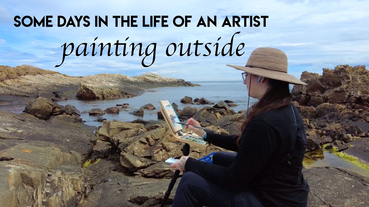 Some Days in the life of a Plein Air Painter in Scotland ✶ summer