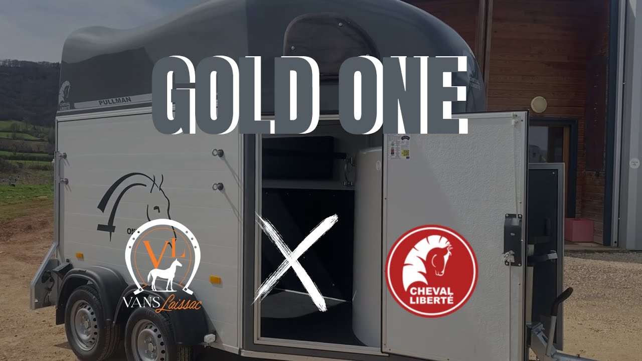 Vans Laissac - Gold One Cheval Liberté - Van  chevaux 1 place et demi avec sellerie