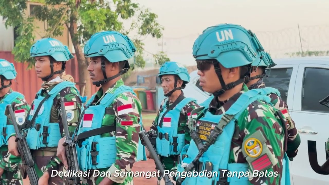 VIDEO PROFIL SATGAS KIZI TNI KONTINGEN GARUDA XXXVII-L MINUSCA 🇮🇩🇺🇳🇨🇫