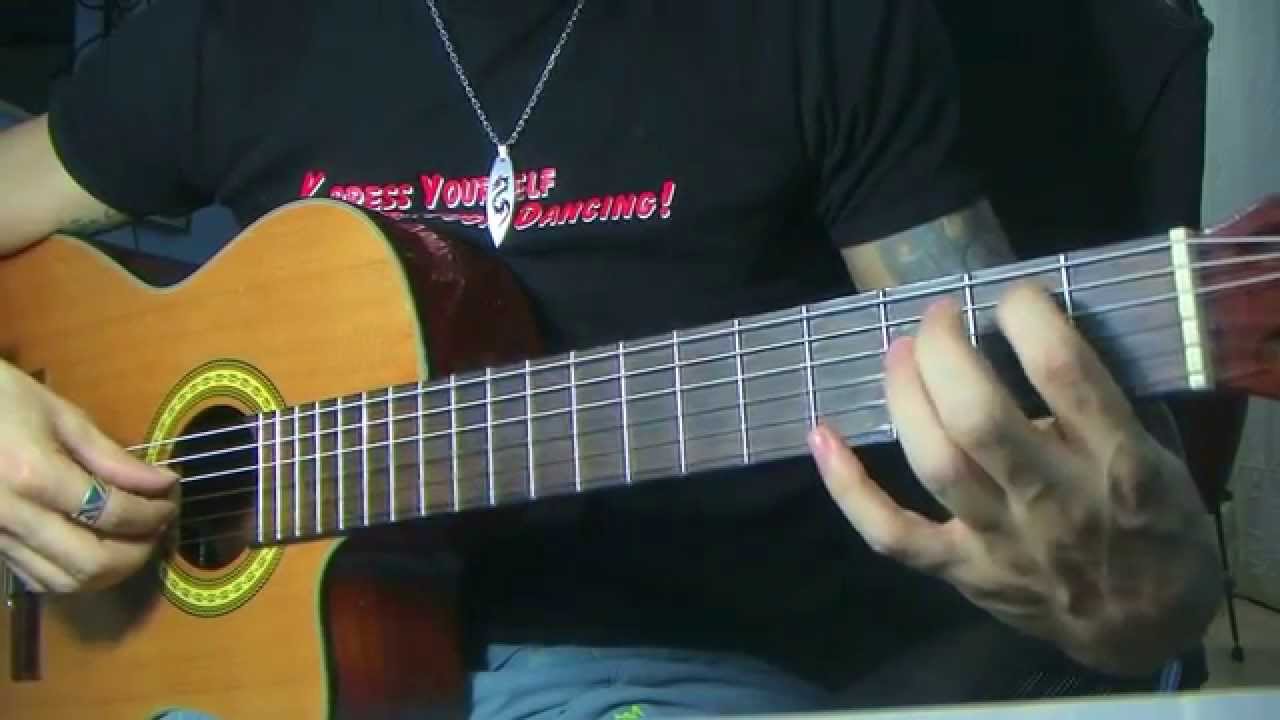 How to Play ~Guajira~ A.K.A 'Cha Cha Cha' on the Guitar! ( P2 )