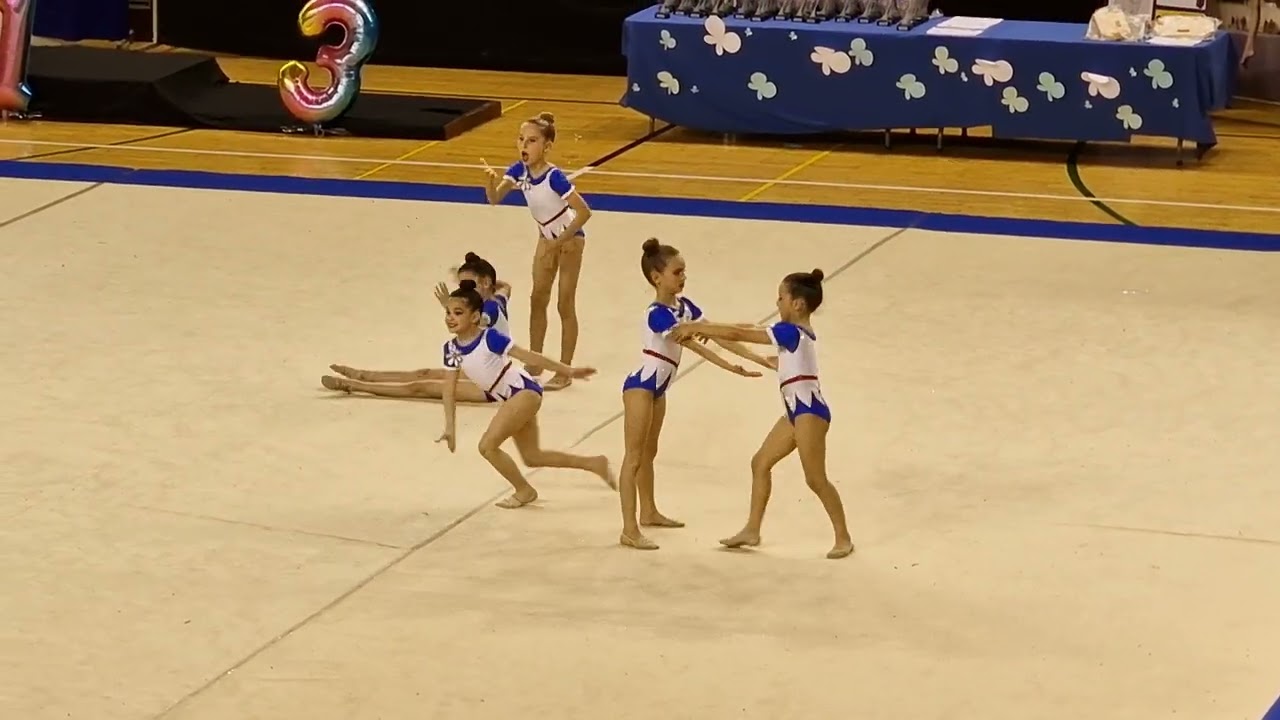 gimnasia rítmica  Sant cugat las pitufas