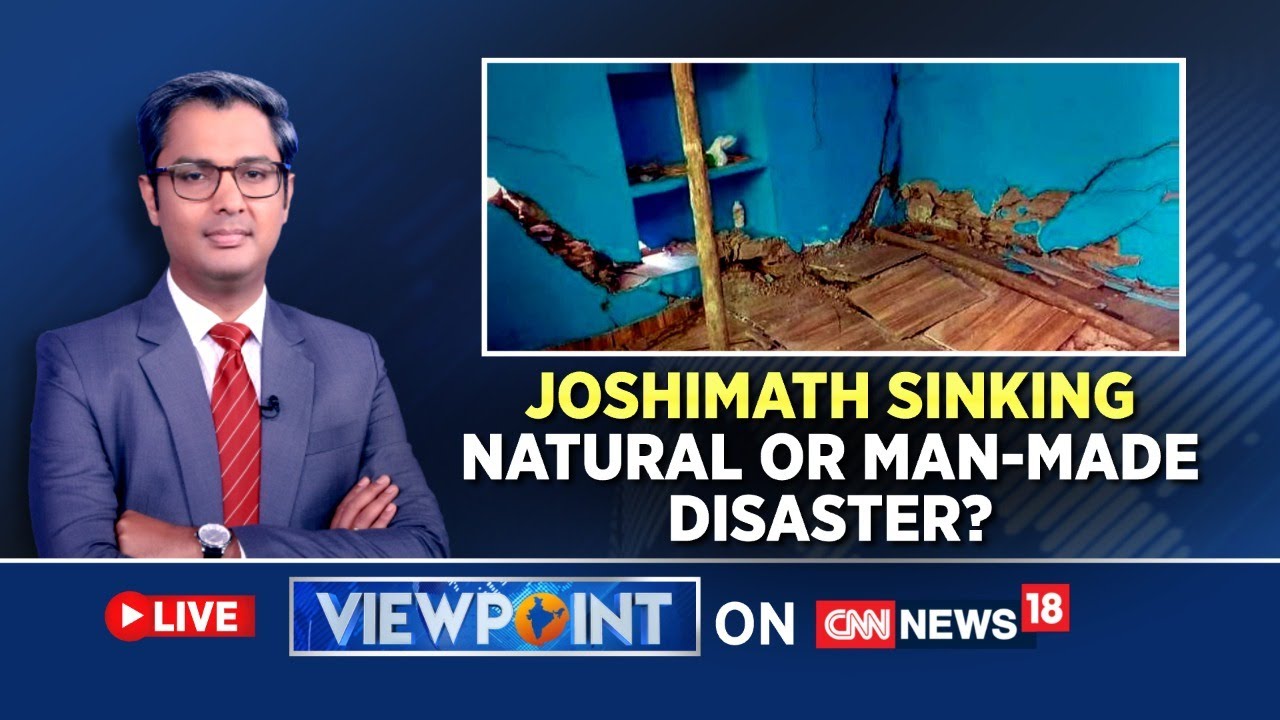 Joshimath Sinking Live Updates | Natural Or Man-Made Disaster | Joshinmath Crisis | English News