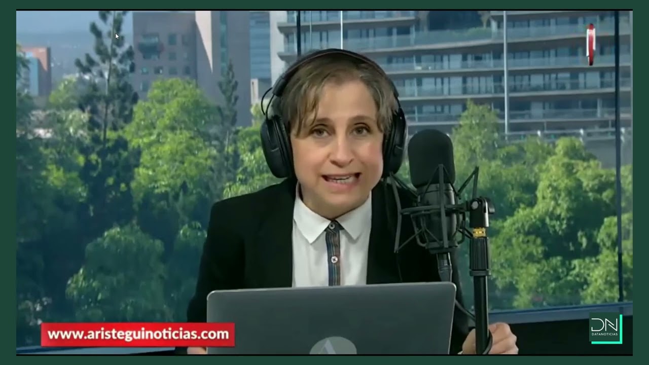 Carmen Aristegui le responde a López Obrador