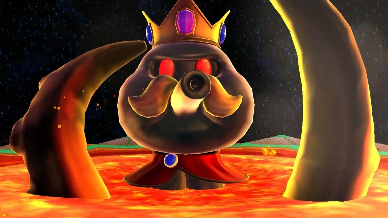 Super Luigi Galaxy - Walkthrough - Bowser Jr.'s Lava Reactor