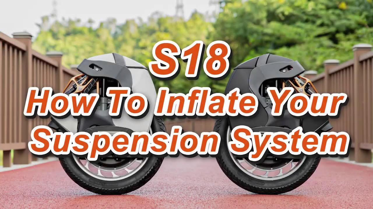 How to inflate your King Song S18 Suspension System