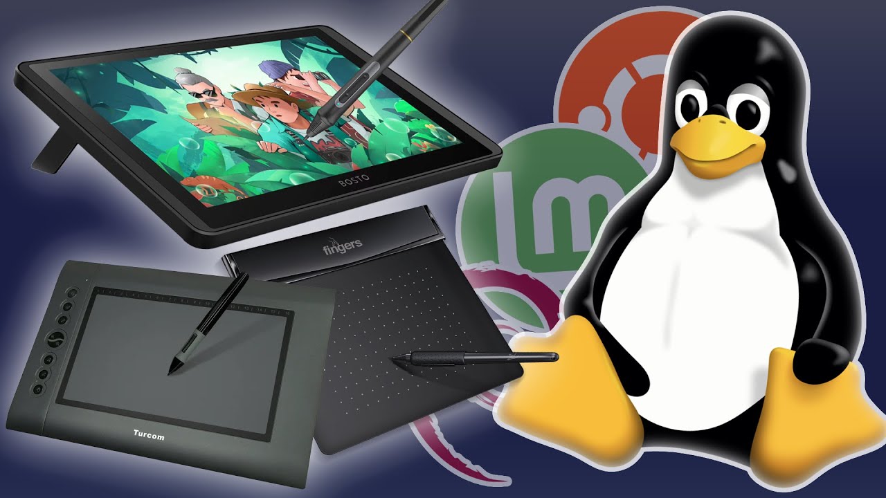 DRAWING TABLET on LINUX! [OpenTabletDriver]