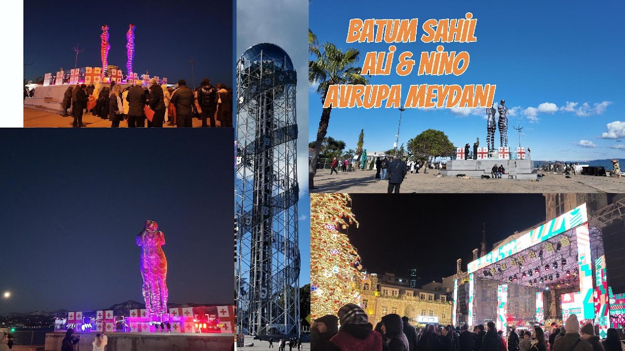 batum sahil ali ve nino avrupa meydanı