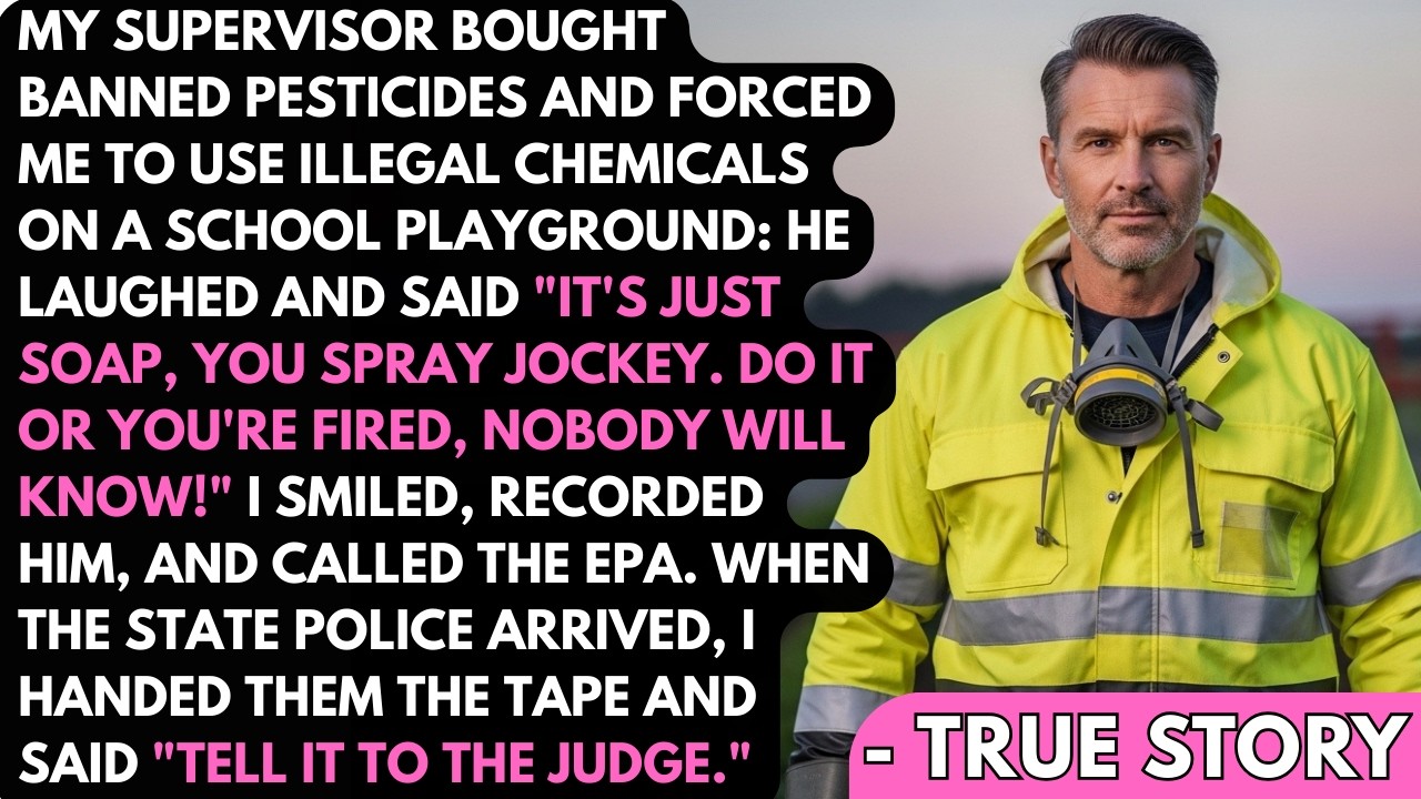 Supervisor Forced Me To Use Illegal Toxins On Kids — I Recorded And Called EPA, Cops Arrested Him