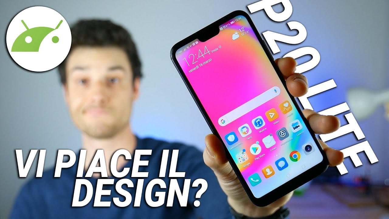 24 ORE CON HUAWEI P20 Lite: c'è a chi piace...NOTCH | ITA | TuttoAndroid