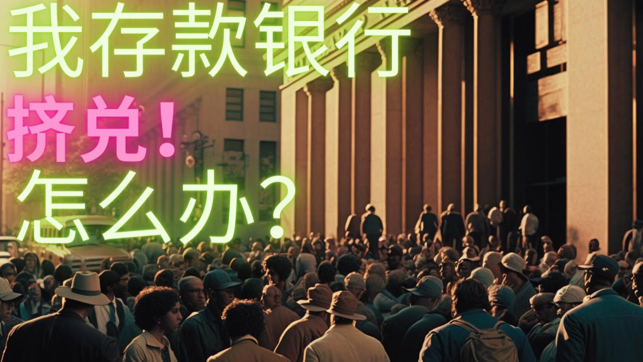 我存款的银行出现挤兑该怎么办