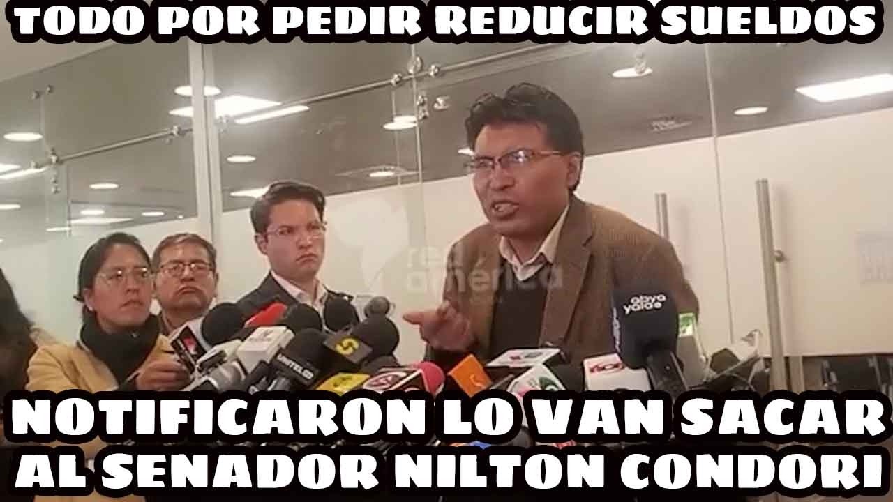 SENADOR NLTON CONDORI DENUNCIA N4RCOS ESTARIA GOBERNANDO BOLIVIA...