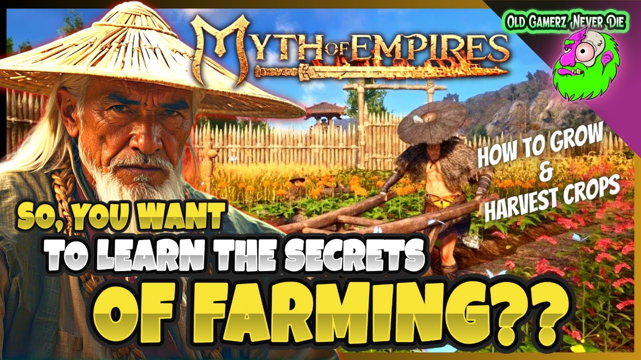 Myth of Empires 1.0 - Как выращивать урожай!