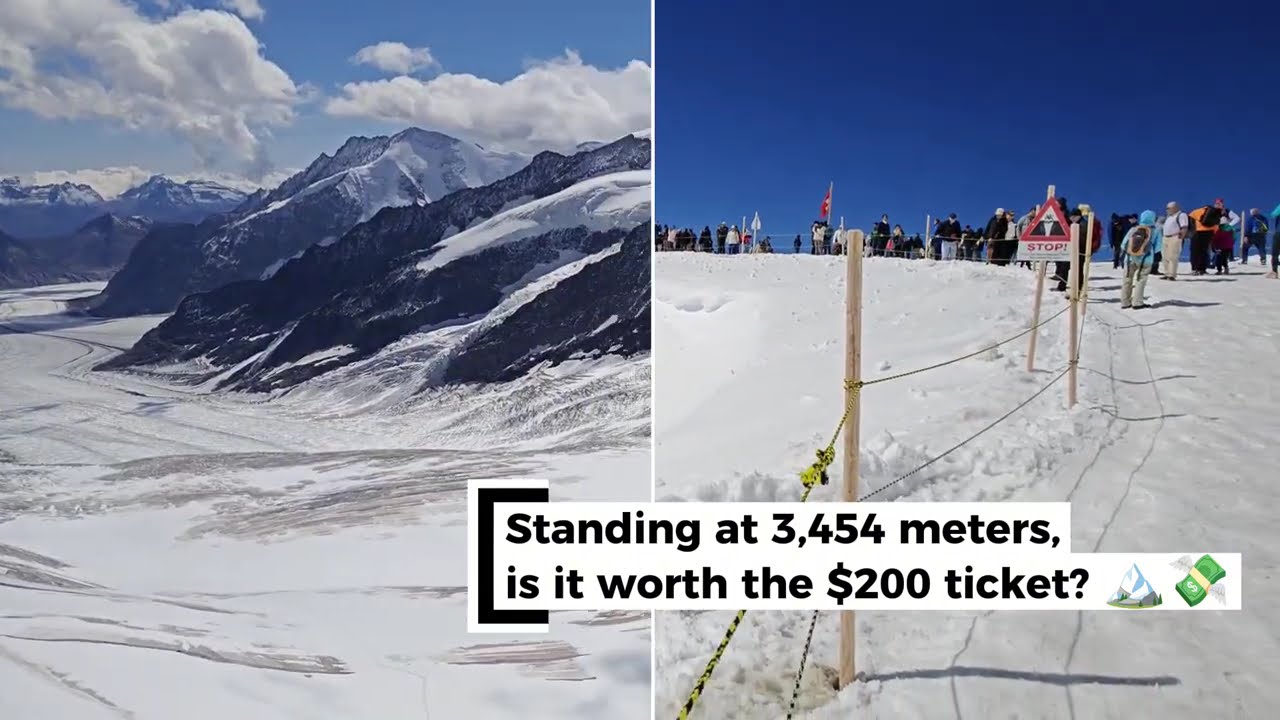 Jungfrau, Top of Europe #jungfraujoch#topofeurope#switzerland#swisstravel#europe#travel#travelvideos