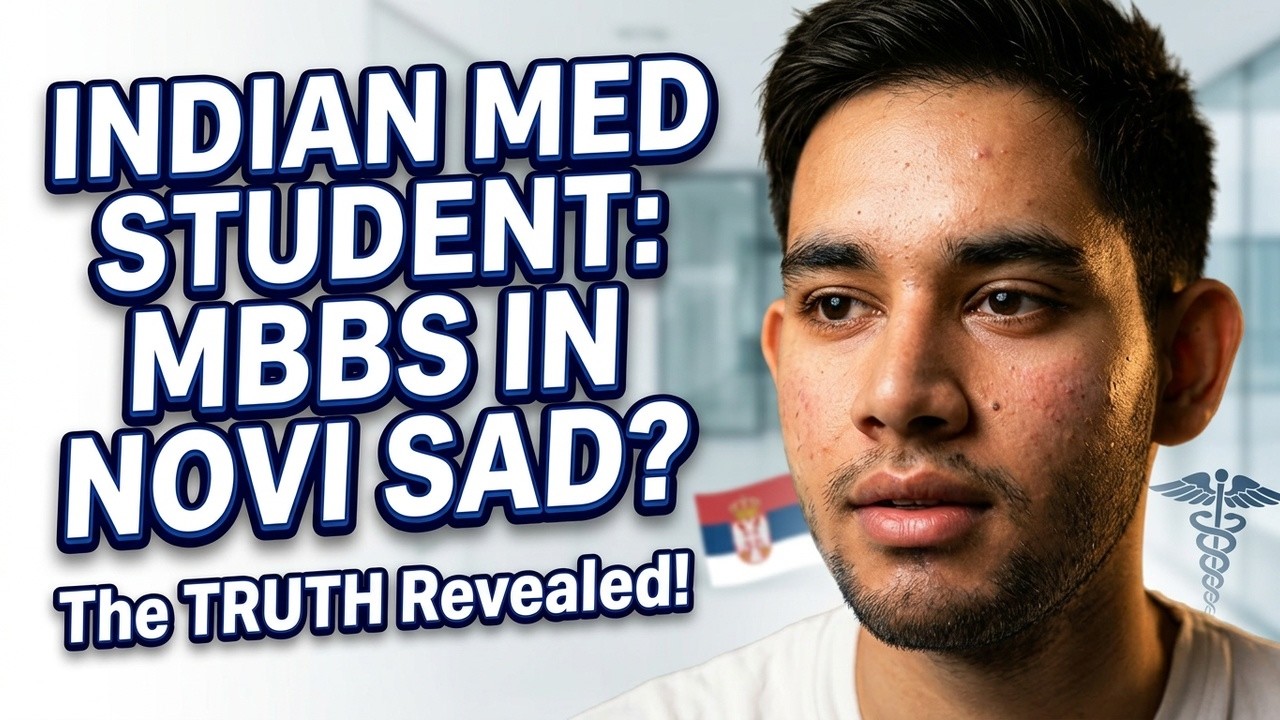 Medicine in Serbia for Indian Students! Student experience at Novi sad University, Serbia!