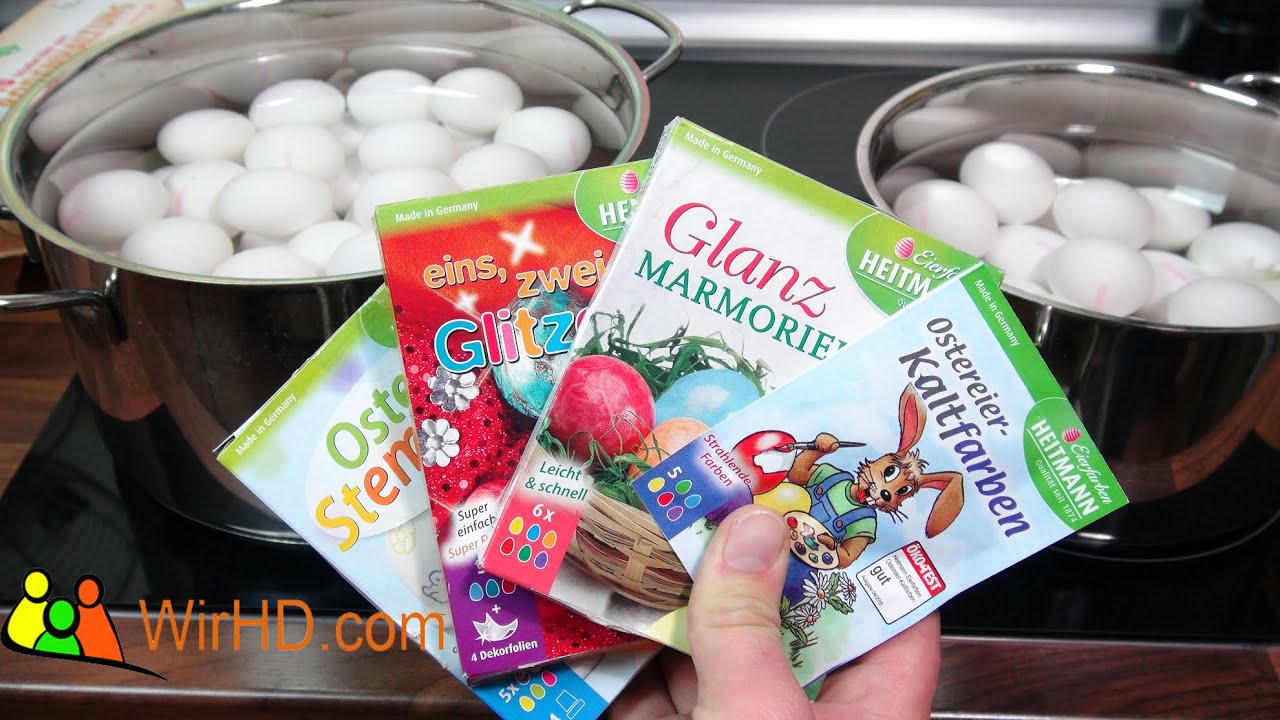 Anleitung zum Eier kochen &ndash; Ostereier kochen &ndash; Fr&uuml;hst&uuml;ckseier kochen