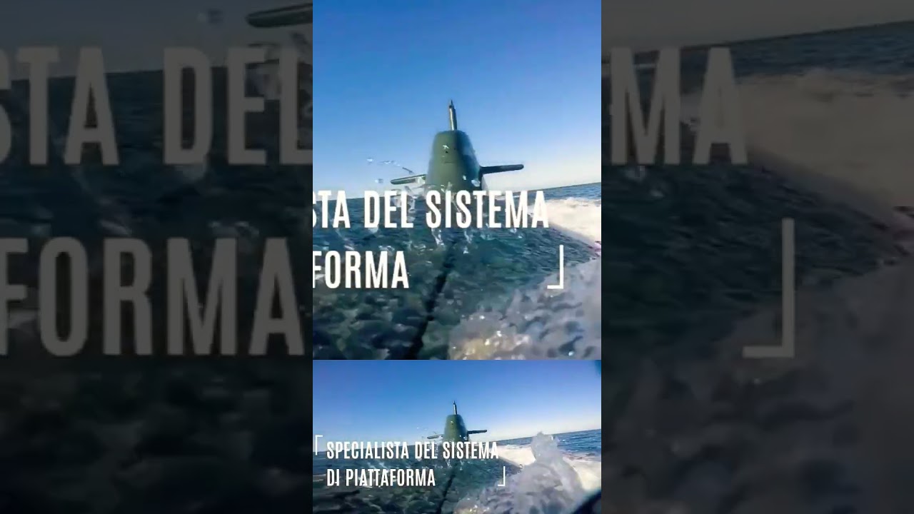 Diventa un sommergibilista, partecipa al concorso. [Link in descrizione al bando di concorso]