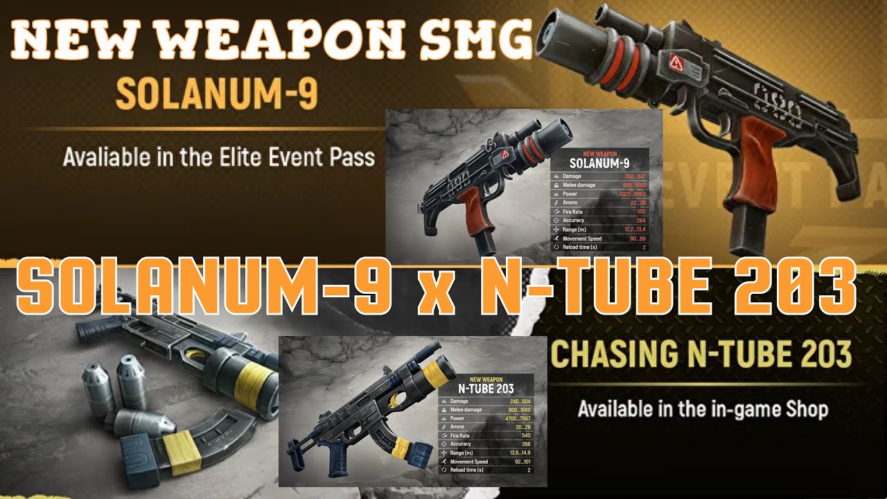 TACTICOOL 2.0 NEW WEAPON SMG：SOLANUM-9 & N-TUBE 203 🎮#tacticoolgame #gameplay #game #tacticool5v5